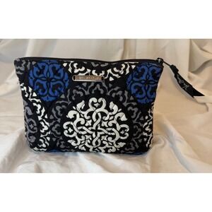 Vera Bradley Large Pouch ONLY from Nested Cosmetic Set #12303 Canterberry Cobalt